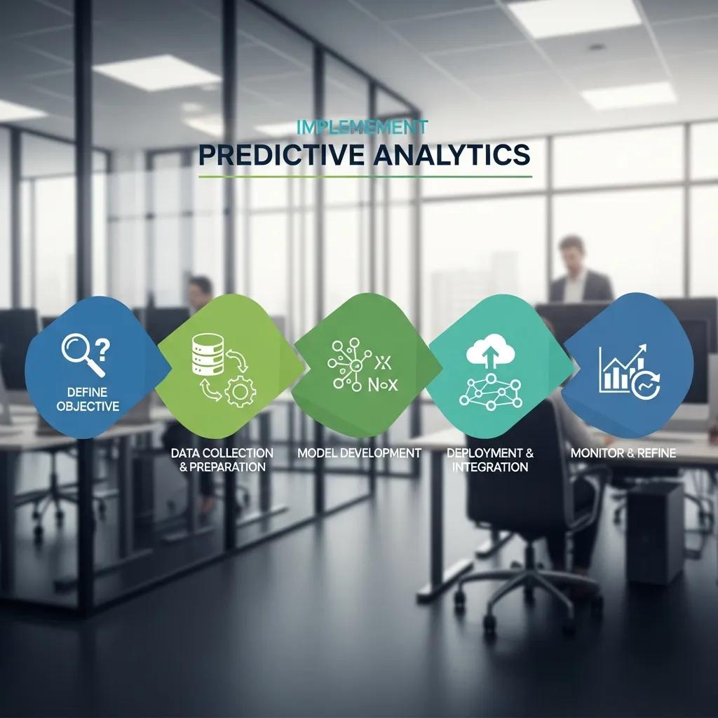 Implementation roadmap for predictive analytics in business